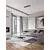 Pendul LED, Nova Luce Strita, 40W, 3000K, negru satinat, dimabil, Triac