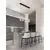 Pendul LED, Nova Luce Seneca, 41W, 3000K, liniar, auriu-negru