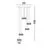 Pendul LED, Nova Luce Bion, 32W, 3000K, auriu