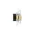 Aplica LED, Nova Luce Seneca, 9W, 3000K, auriu-negru