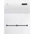 Pendul LED Nova Luce Puize, 21W, 3000K, L80 cm, negru, dimabil Triac