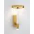 Aplica LED, Nova Luce Bion, 8W, 3000K, auriu