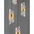 Pendul LED, Nova Luce Seneca, 41W, 3000K, auriu-negru
