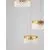 Pendul LED, Nova Luce Bion, 32W, 3000K, auriu