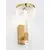 Aplica LED, Nova Luce Bion, 8W, 3000K, auriu