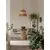 Pendul, Nova Luce Hay, 3xE27, 800x610/2000mm, fibre naturale-negru