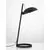 Veioza LED, Nova Luce Flute, 18W, 3000K, negru, dimabil, dimmer pe fir