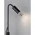 Stalp mic LED, Nova Luce Aether, 5W, 3000K, 170x510mm, negru, IP65