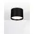 Spot fix LED Nova Luce Ziaza, 17W, 3000K, D120 mm, negru