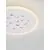 Plafoniera LED, Nova Luce Astraeus, 30W, RGB+3000K, alb, dimabil Triac, telecomanda