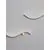 Aplica LED, Nova Luce Wave, 14W, 3000K, forma "S", auriu-negru