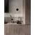 Aplica LED Nova Luce Iona, 3W, 3000K, 119 lumeni, D125 mm, negru