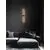 Aplica LED, Nova Luce Gretel, 15W, 3000K, negru satinat