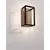Aplica LED, Nova Luce Vel, 9W, 3000K, 150x125x260mm, negru, IP65