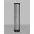 Stalp mic LED, Nova Luce Nereus, 8W, 3000K, 160x750mm, negru, IP65