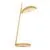 Veioza LED, Nova Luce Flute, 18W, 3000K, auriu, dimabil, dimmer pe fir