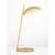 Veioza LED, Nova Luce Flute, 18W, 3000K, auriu, dimabil, dimmer pe fir