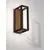 Aplica LED, Nova Luce Cosmic, 9W, 3000K, 86x125x230mm, negru, IP65