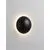 Aplica LED Nova Luce Iona, 3W, 3000K, 119 lumeni, D125 mm, negru