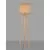 Lampadar, Nova Luce Plette, 1xE27, fibre naturale, cablu textil negru