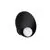 Aplica Nova Luce Minim, 1xG9, alb, negru