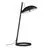 Veioza LED, Nova Luce Flute, 18W, 3000K, negru, dimabil, dimmer pe fir