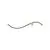 Aplica LED, Nova Luce Wave, 14W, 3000K, forma "S", auriu-negru