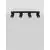 Plafoniera tip spot, Nova Luce Amecy, 4xGU10, liniar, negru