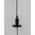 Stalp tip tarus LED, Nova Luce Dessay, 6W, 3000K, 16x783mm, negru, IP65