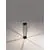 Stalp mic LED, Nova Luce Nereus, 8W, 3000K, 160x750mm, negru, IP65