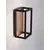 Aplica LED, Nova Luce Vel, 9W, 3000K, 150x125x260mm, negru, IP65