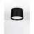 Spot fix LED Nova Luce Ziaza, 17W, 3000K, D120 mm, negru