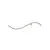 Aplica LED, Nova Luce Wave, 20W, 3000K, forma "S", auriu-negru