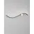 Aplica LED, Nova Luce Wave, 14W, 3000K, forma "S", auriu-negru
