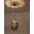 Pendul, Nova Luce Hay, 1xE27, 320x700/2000mm, fibre naturale-negru