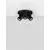 Plafoniera tip spot, Nova Luce Amecy, 3xGU10, negru
