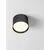 Spot fix LED Nova Luce Ziaza, 17W, 3000K, D120 mm, negru