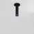 Spot mobil LED, incastrat, Maytoni Focus T, 6W, 3000K, 30x125mm, negru