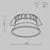 Spot fix LED, incastrat, Maytoni Okno, 24W, 3000-4000-6000K, 175x60mm, alb, IP44