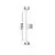 Aplica LED Nova Luce Aneth, 20W, 3000K, 1200 lumeni, H1040 mm, alb, IP65