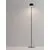 Lampadar LED, Nova Luce Persea, 2W, 3000K, 115x140x1150mm, negru, IP65