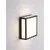 Aplica LED, Nova Luce Astral, 16W, 3000K, negru, IP65