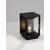 Stalp mic, Nova Luce Pacific, 1xE27, 145x145x220mm, negru, IP65
