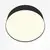 Plafoniera LED Maytoni Zon, 24W, 3000K, 60x220 mm, negru