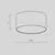 Plafoniera LED Maytoni Zon, 12W, 3000K, 60x120 mm, auriu