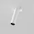 Spot mobil LED, incastrat, telescopic, Maytoni Focus T 1, 6W, 3000K, 30x40/200mm, alb