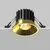 Spot fix LED, incastrat, Maytoni Round, 12W, 3000K, 80x60mm, alama