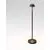 Lampadar LED, Nova Luce Arion, 2W, 3000K, 110x500mm, ruginiu, IP65