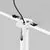 Spot mobil LED, incastrat, Maytoni Focus T, 6W, 3000K, 30x300mm, alb
