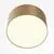 Plafoniera LED Maytoni Zon, 12W, 3000K, 60x120 mm, auriu